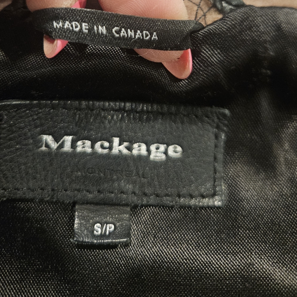 Mackage Women's Tan Trench Coat - Picture 10 of 11